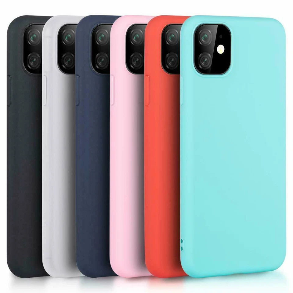 COVER CUSTODIA PER APPLE IPHONE 11 11 PRO MAX  XR XS + PELLICOLA VETRO TEMPERATO - Immagine 1 di 4
