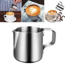  2 Pcs Cappuccino Frothing Cup Milk Pourer Coffee Forthing Jug