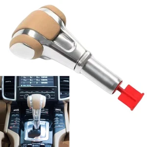Pomello Cambio Leva Cambio Ricambio Per Porsche Cayenne 958 92A 2011-17 2012 Beige - Foto 1 di 7