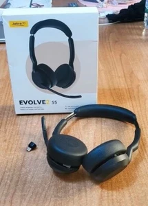 Jabra Evolve2 55 ANC - Bluetooth Dongle Link 390 USB‐C - OVP - Bild 1 von 6