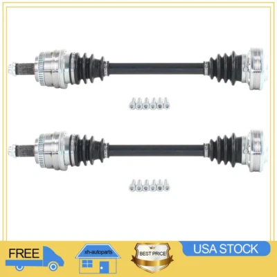 For 1998~1999 BMW 323i 2x Rear TrakMotive CV Axle Shaft - Image 1 of 4