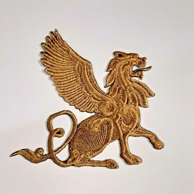 Heraldry Lion Sew-On Embroidered Patch - Image 1 of 4