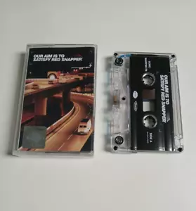 RED SNAPPER OUR AIM IS TO SATISFY CASSETTE TAPE WARP SONIC POLAND 2000 - Picture 1 of 1