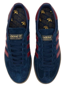 adidas Spezial HandBall Navy Sneakers Gum Trainers Vintage Retro Shoes Men 12UK - Picture 1 of 6