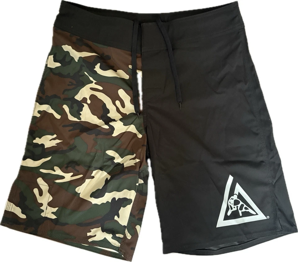 Pantalones Cortos de Lucha Gracie Jiu Jitsu Orgullo Para Hombres 36 Camuflados Negros Muay Thai MMA Boxeo UFC Foto 1 de 4