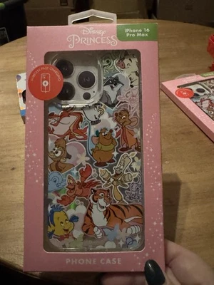 NUEVO🏰Skinnydip x Disney Princesa Amigos Mascotas Compañeros iPhone 16 Pro Max Foto 1 de 4