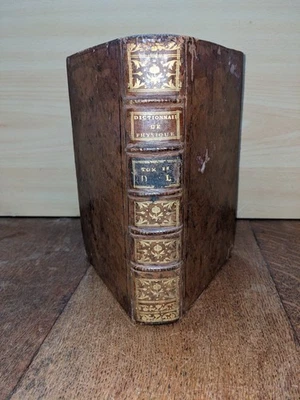 Antique book - Sigaud De La Fond - Dictionary of Physics Vol. 2 - 1781 -... - Image 1 of 4