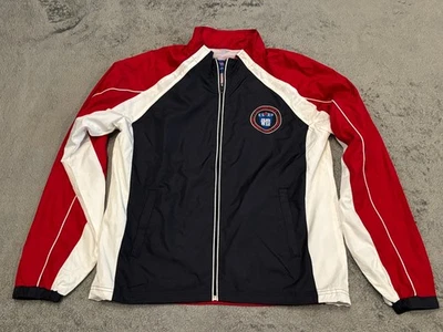 Vintage Team Spirit Windbreaker Jacket Mens Medium Korea Martial Arts Full Zip - Image 1 of 4