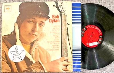 Rare BOB DYLAN Self Titled COLUMBIA 6-EYE Mono CL 1779 - 1962 PROMO LP w/HYPES - Image 1 of 4