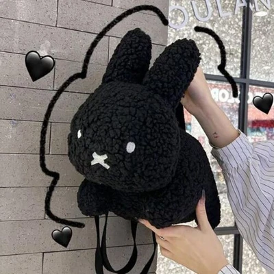 Miffy Rabbit Plüsch Puppe Mode Schultertaschen Weibliche Cartoon Taschen Kawaii - Bild 1 von 3