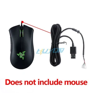 Usb Mouse Cable Replacement For Razer Deathadder Essential Wired Gaming Mouse - Afbeelding 1 van 14