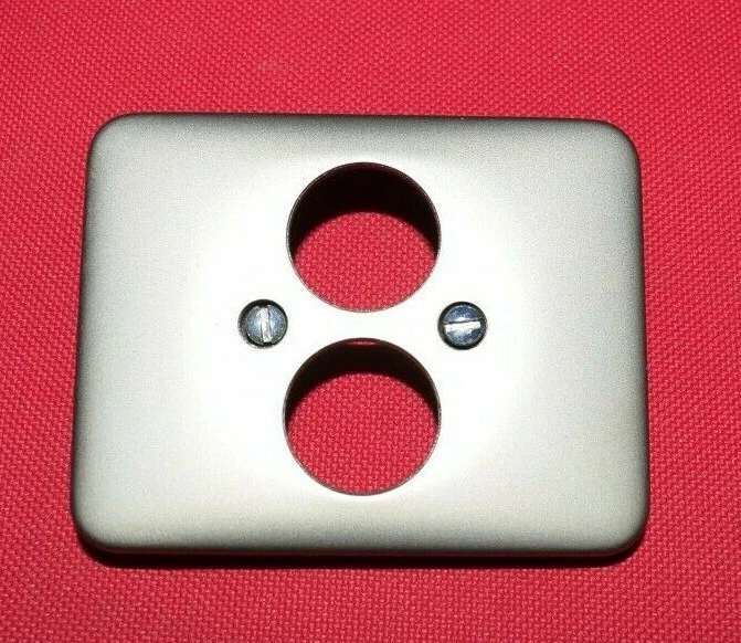 Busch-Jaeger  alpha nea -  Zentralscheibe 2-Loch bronze - Bild 1 von 2