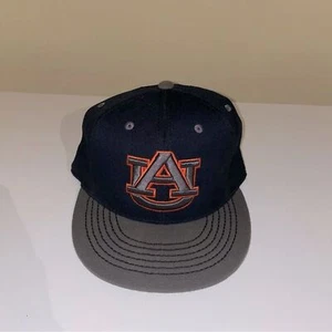 Sombrero ajustado New Era Auburn Tigers carbón y pico plano negro 7 1/4 a 7 5/8 - Imagen 1 de 4