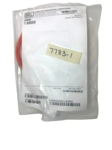 SEL C808Z02 Orange LC auf LC Stecker 2 Glasfaserkabel 1 Meter NEU - Bild 1 von 4