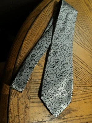 Corbata Ferrell Reed para Mark Shale hecha a mano 100 % seda 4" de ancho en la parte inferior  Foto 1 de 4