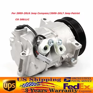 Compresor de aire acondicionado con embrague para Jeep Patriot 2,0 L 2,4 L 2009-2017 - Imagen 1 de 12
