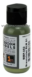 Pinturas Mission Models Color: MMP-052 Braunviolet RLM 81 - Imagen 1 de 2