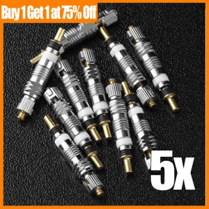 5pcs Silver Bicycle Valve Core Stem Presta Style Tyre Valve Core For Bike MTB - Picture 1 of 14