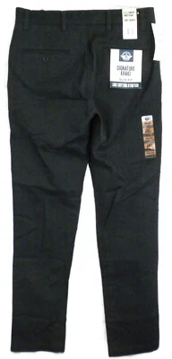 Pantalones ajustados negros caqui DOCKERS Signature para hombre talla 29 x 32 Foto 1 de 4