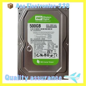 Western Digital WD5000AADS 500GB 7200RPM SATA 3.5" Internal HDD Hard Disk Drive - Picture 1 of 4