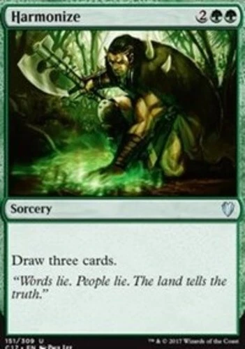 x1 Harmonize - Commander 2017 - NM - MTG - Image 1 of 1