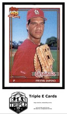 1991 Topps #112 Frank DiPino St. Louis Cardinals ~A5D