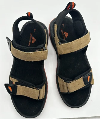 Talla 7- Sandalias de Senderismo Ozark Trail Zapatos para Hombre Beige/Negro Correa Deslizables Foto 1 de 4