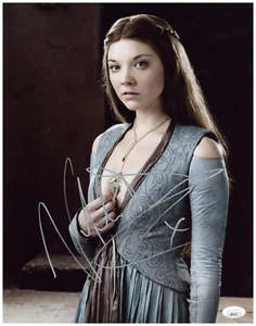 NATALIE DORMER SIGNED MARGAERY TYRELL 11X14 PHOTO GAME OF THRONES JSA COA 2 - Picture 1 of 1