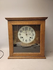 Antique Cincinnati Time Recorder Clock Case - Picture 1 of 6