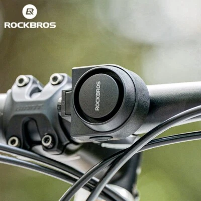 ROCKBROS Bicycle Bell Wireles Remote Control Electric Horn Anti-Theft Waterproof - Image 1 of 4