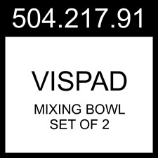 IKEA VISPAD Mixing Bowl Set Of 2 White  504.217.91