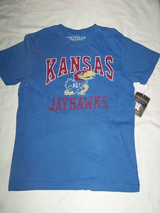 Colosseum Athletics Men's Kansas Jayhawks Shirt NWT Medium - Picture 1 of 2