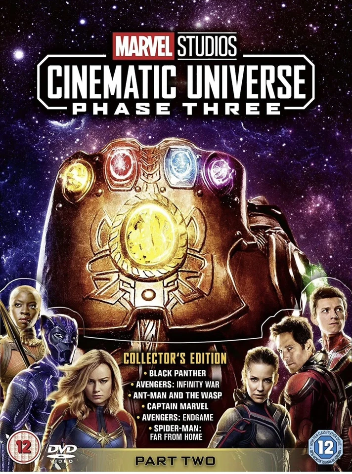Marvel Cinematic Universe Phase 3 - Part 2  (DVD) New & Sealed - Region Free - Image 1 of 1