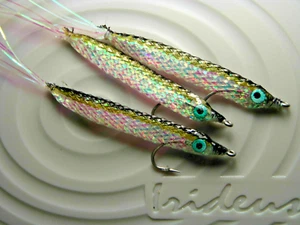 Irideus Fly Fishing Biggs Floating Minnow flies Pond Smelt tui Chub steelhead - Picture 1 of 5