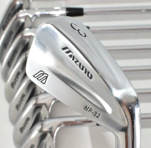 Mizuno MP-32 Forged 8p 3-4-5-6-7-8-9-Pw RH Stiff DG S200 Golf Iron Set Club MP32 - Picture 1 of 23