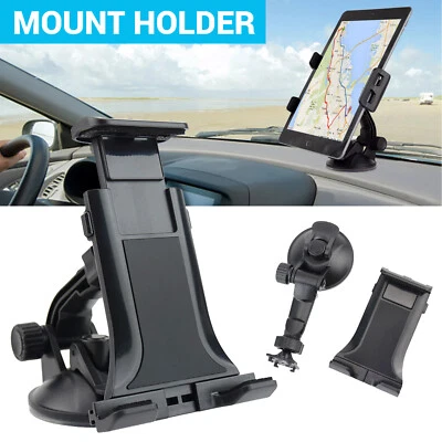 Car Tablet Mount Holder Windshield Dashboard for iPad Universal Phone Tablet GPS - Image 1 of 4