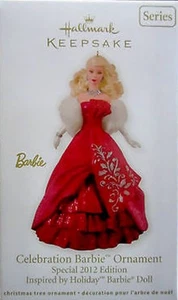 Hallmark Andenken Sammlung Barbie Ornament 13th and Final Edition 2012 Neu mit Etikett - Bild 1 von 2