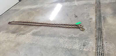  3/8  X 15 Long Single Leg Rigging Rigger Lifting Chain.   • 38.50$