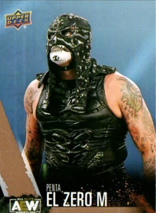 Upper Deck AEW Wrestling 2021 - Gold Parallel #42 Penta el Zero M - Imagen 1 de 2