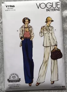 Vogue Sewing Patterns 1966 . MissesJacket And Pants Uncut. Sizes 8-10-12-14-16. - Picture 1 of 3
