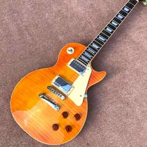 LP Standard Electric Guitar, One Piece of Body & NeckTune-o-Matic Brid,6 strings - Picture 1 of 17