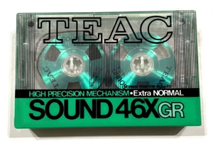 Teac 46X gr carrete a carrete audio casete cinta en blanco sellado Hecho en Japón - Imagen 1 de 2