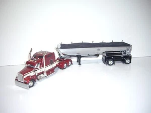 DCP FIRST GEAR 1/64 ROUGE KW W900L AVEC COUCHETTE STUDIO ET ESSIEU ÉCARTÉ MAC DEMI-ROND - Photo 1/15