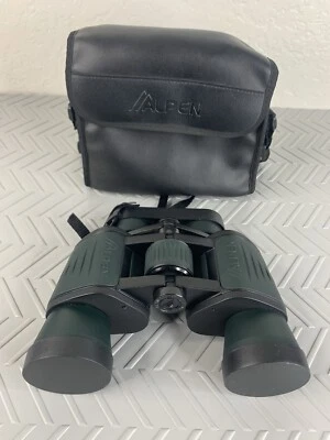 Alpen Model Wide Angle Binoculars 8x4 OWA 430f x 1000 - Image 1 of 4