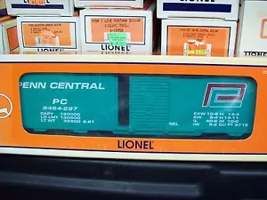 Lionel O Trains 9464-297 Penn Central Standard O Box Car 6-17225 - Imagen 1 de 1