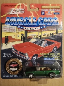Johnny Lightning 1965 Pontiac GTO Muscle Cars U.S.A. Limited Edition Green - Picture 1 of 9