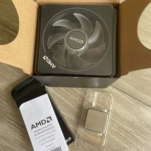 AMD RYZEN 5 2600 6-CORE 3.4GHz CPU W/ AMD Wraith Prism Cooler RGB - Picture 1 of 5