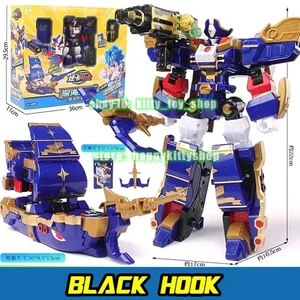 Metal Cardbot 8.5" Black Hook Action Figure Pirate Ship Robot No Box - Picture 1 of 7