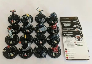 Heroclix Black Widow Movie Complete CUR Common Uncommon Rare 001-016 - Picture 1 of 1