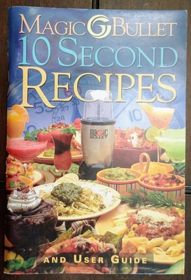 *2003* Magic Bullet 10 Second Recipes and User Guide - Homeland Housewares PB - Image 1 of 4